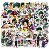 Anime - Waterproof, Vinyl Stickers (50pcs in each packet)