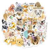 Cutesies - Waterproof, Vinyl Stickers (50pcs in each packet)