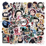 Anime - Waterproof, Vinyl Stickers (50pcs in each packet)