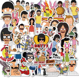 TV Shows - Waterproof, Vinyl Stickers (50pcs in each packet)