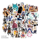 Anime Section 2 - Waterproof, Vinyl Stickers (50pcs in each packet)