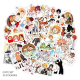 Anime Section 2 - Waterproof, Vinyl Stickers (50pcs in each packet)