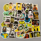 TV Shows - Waterproof, Vinyl Stickers (50pcs in each packet)