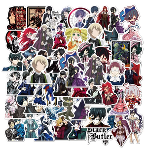 Anime Section 2 - Waterproof, Vinyl Stickers (50pcs in each packet)